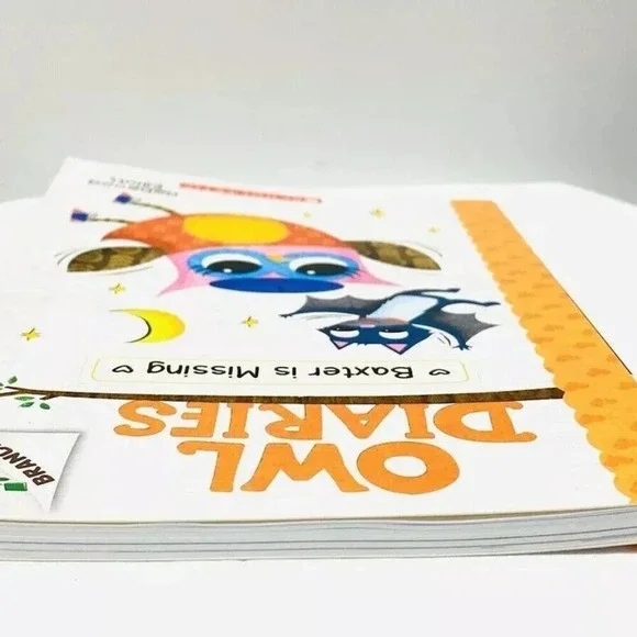 OWL DIARIES BAXTER IS MISSING Books By Rebecca Elliott Paperback Brand New - Picture 4 of 6